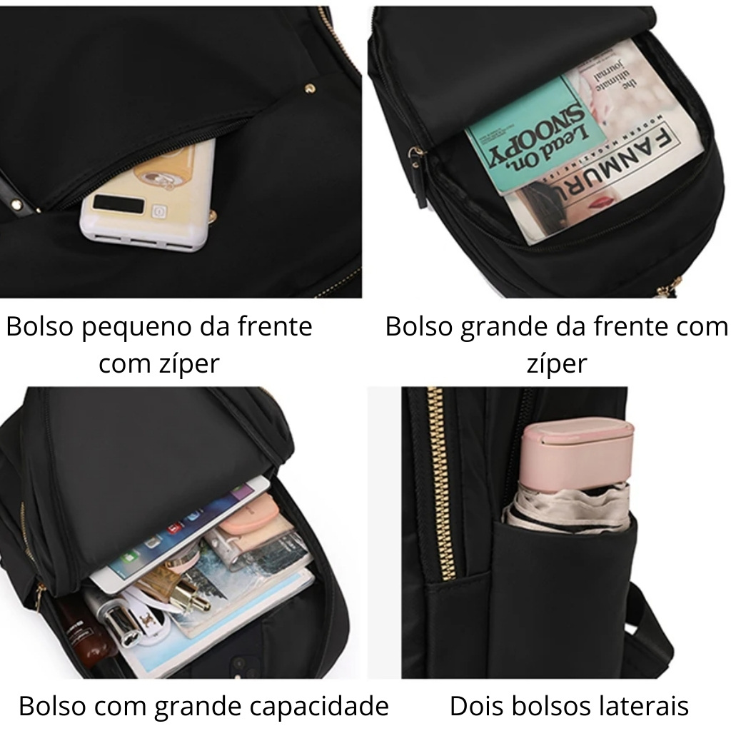 Mochila Impermeável Feminina